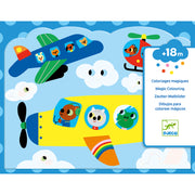 Djeco Djeco - Magic Colouring - Hidden in the Sky - Pearls & Swines