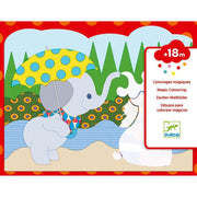 Djeco Djeco - Magic Colouring - Hidden Outside - Pearls & Swines