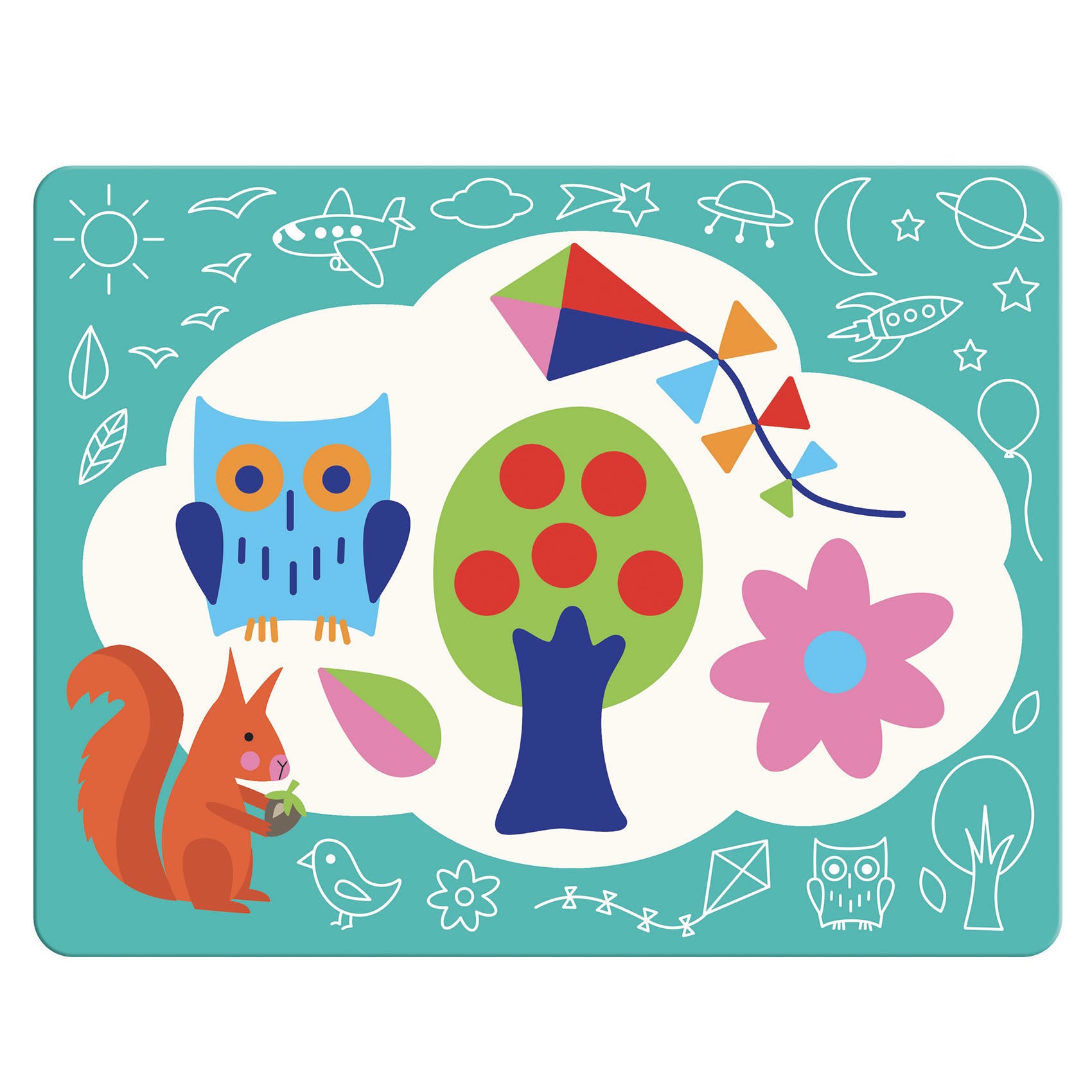 Djeco Djeco - Magic Colouring - Magic Scribbles - Pearls & Swines