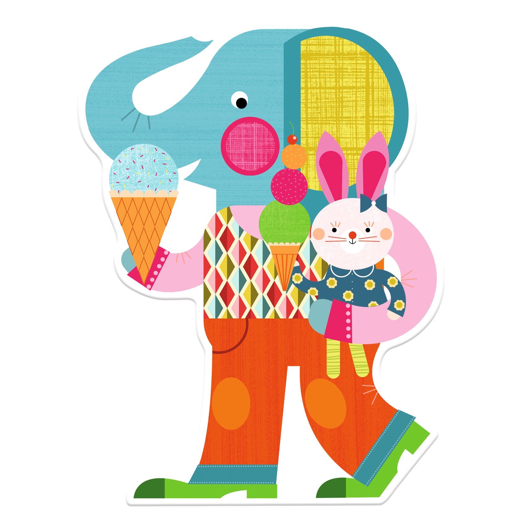 Djeco Djeco - Magic Colouring - Animalo-Len - Pearls & Swines