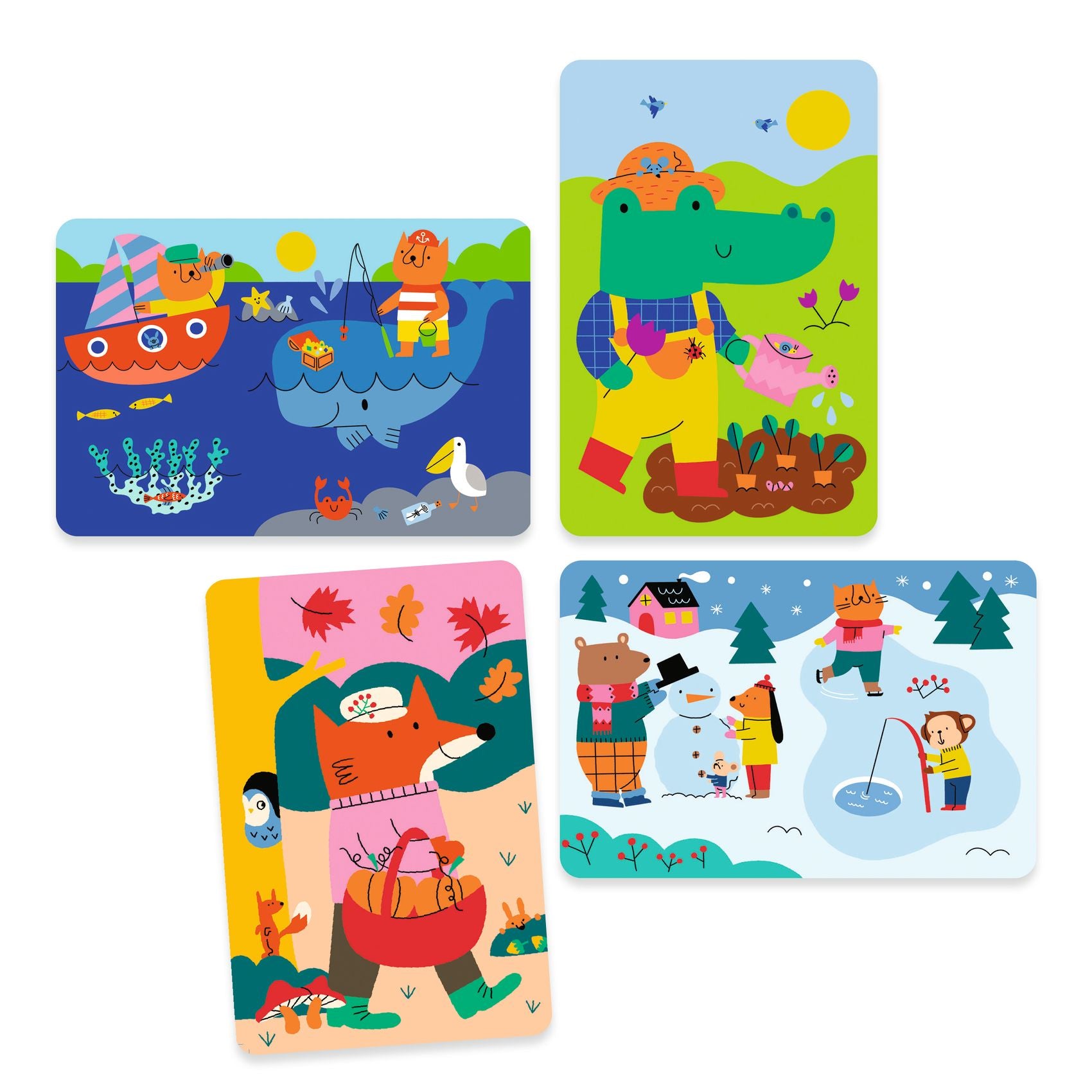 Djeco - Magisch Kleuren - In het Park