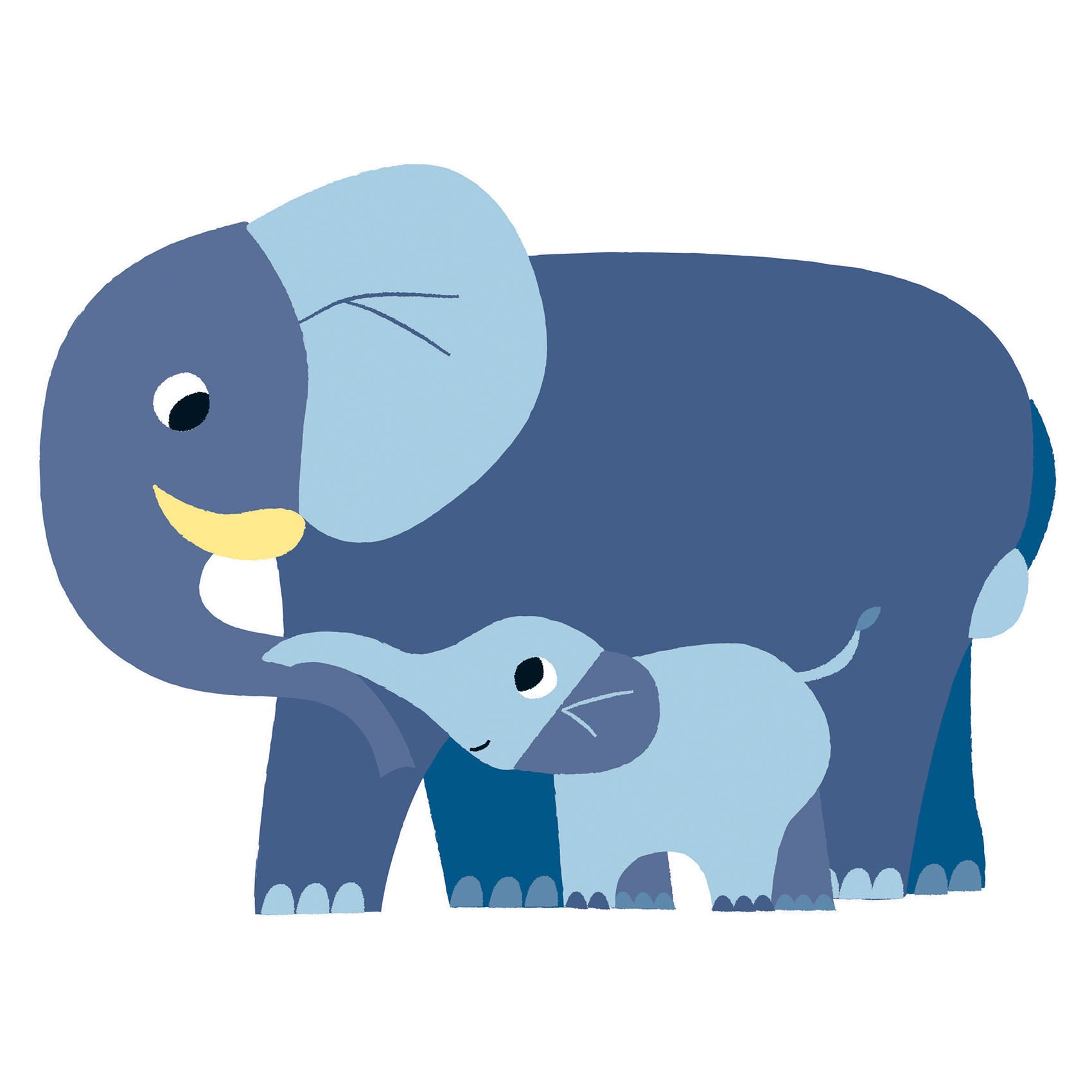 Djeco Djeco - Big Stickers - Mums and Babies - Pearls & Swines