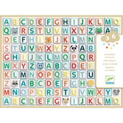 Djeco Djeco Puffy Stickers - Alphabet - Pearls & Swines