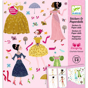 Djeco Djeco - Stickers and Paper Dolls - Dresses Through the Seasons - Pearls & Swines