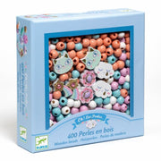 Djeco Djeco Wooden Beads - Rainbow - Pearls & Swines