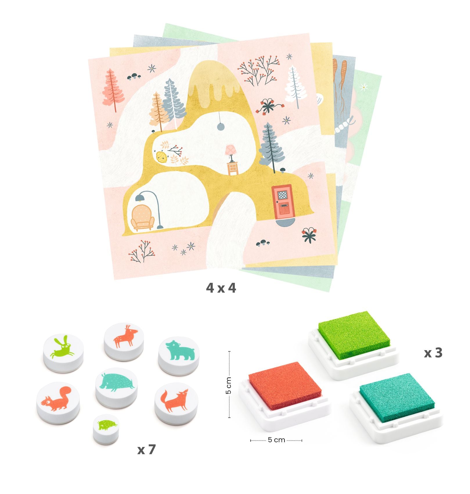 Djeco - Stamps - Out and About