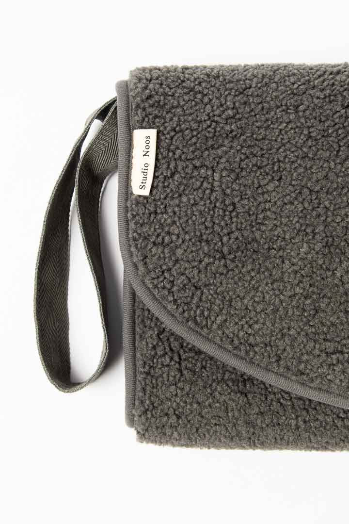 Pearls & Swines Studio Noos - Teddy Changing Mat - Dark Grey - Pearls & Swines