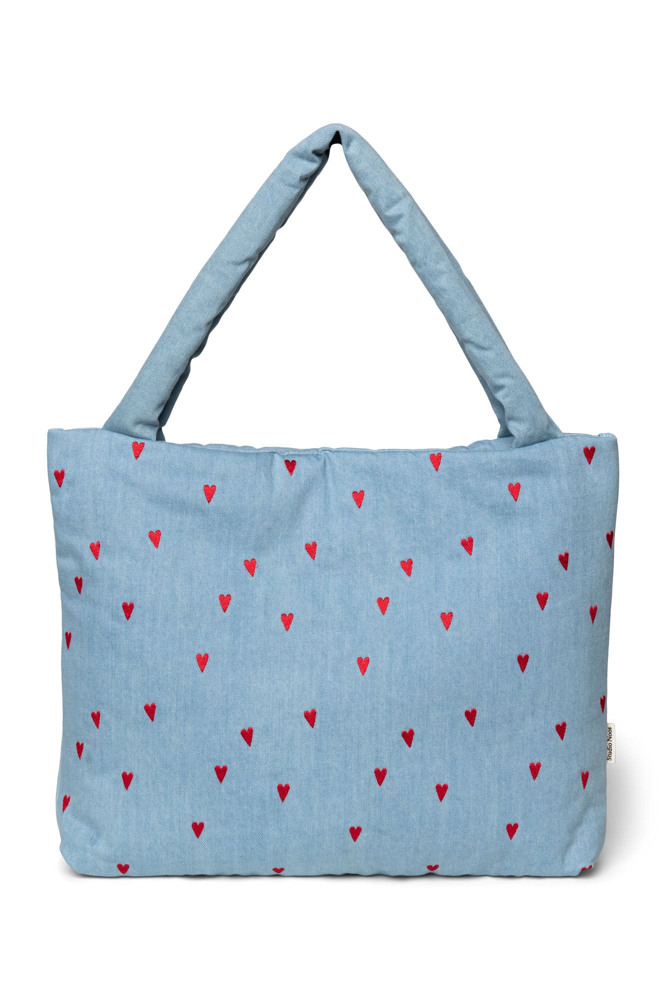 Pearls & Swines Studio Noos - Mom bag - Denim Hearts - Pearls & Swines