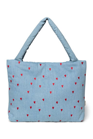 Pearls & Swines Studio Noos - Mom-Bag - Denim Hearts - Pearls & Swines