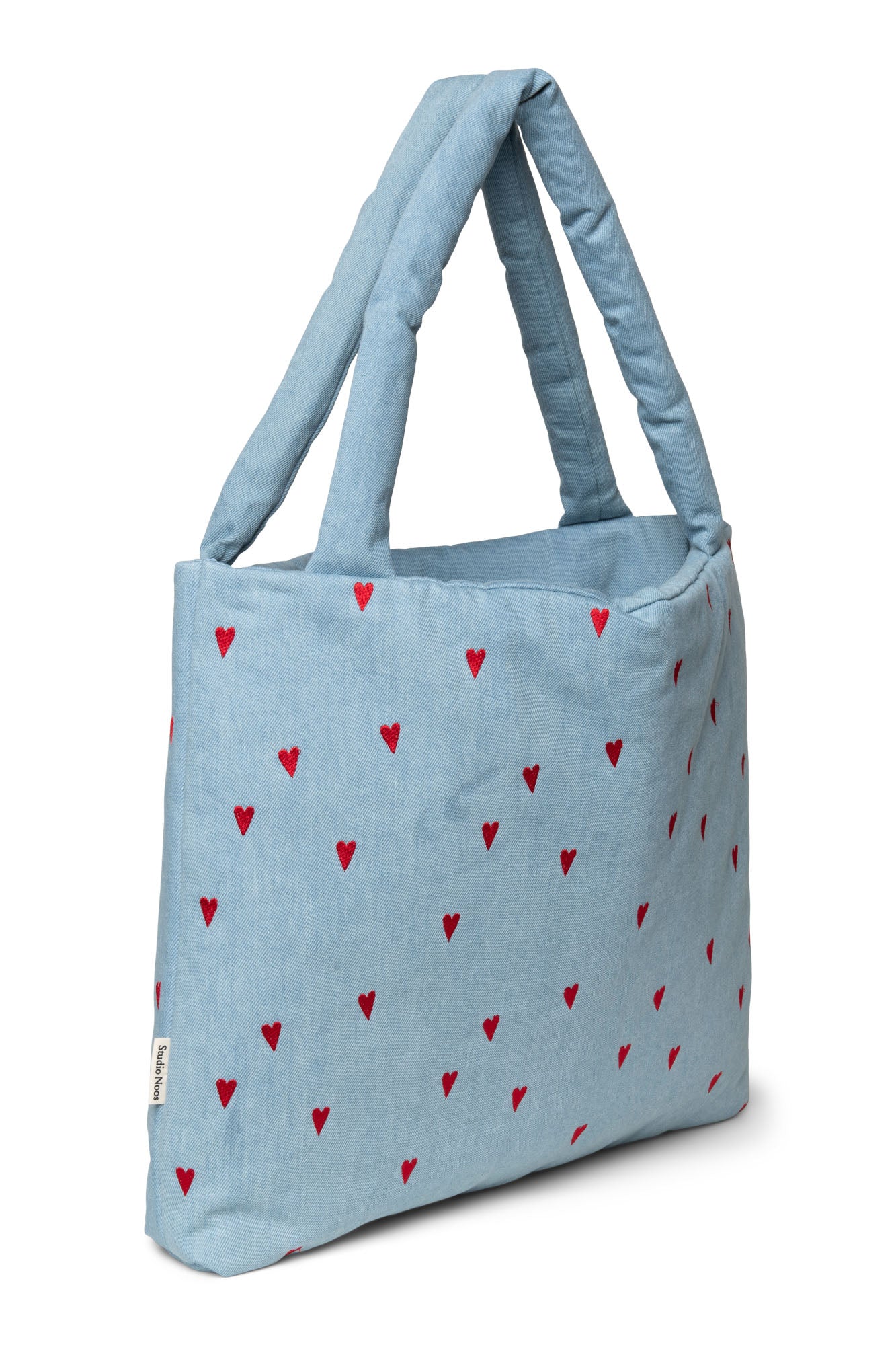 Pearls & Swines Studio Noos - Mom bag - Denim Hearts - Pearls & Swines