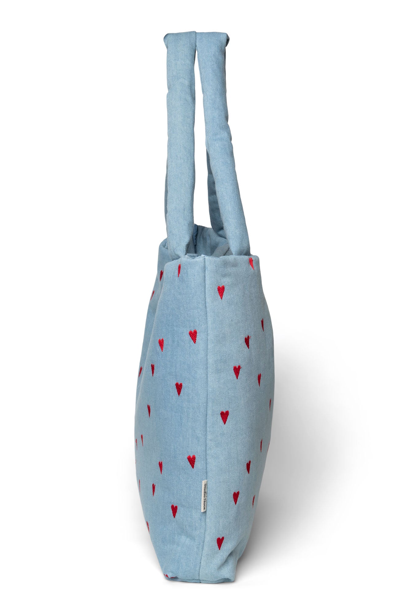 Pearls & Swines Studio Noos - Mom bag - Denim Hearts - Pearls & Swines