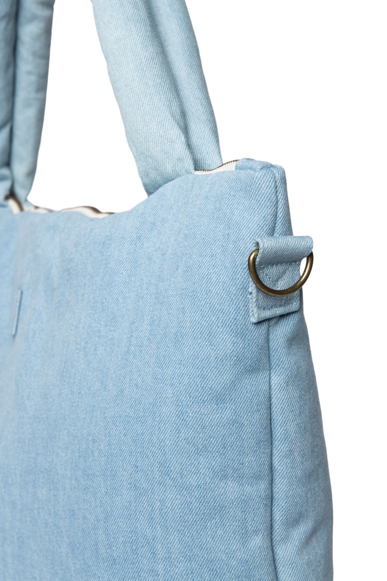 Pearls and Swines Studio Noos - Solid Diaperbag - Denim - Pearls & Swines