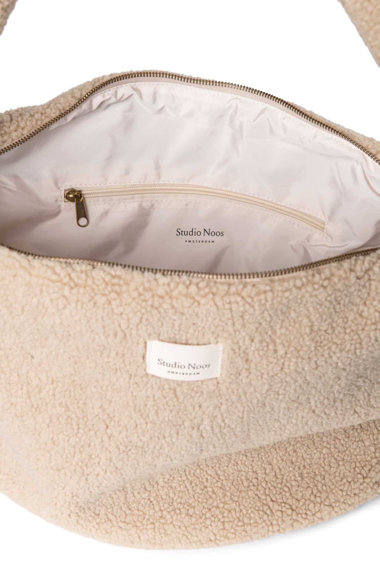 Pearls & Swines Studio Noos - Teddy Cross Body Bag - Ecru - Pearls & Swines