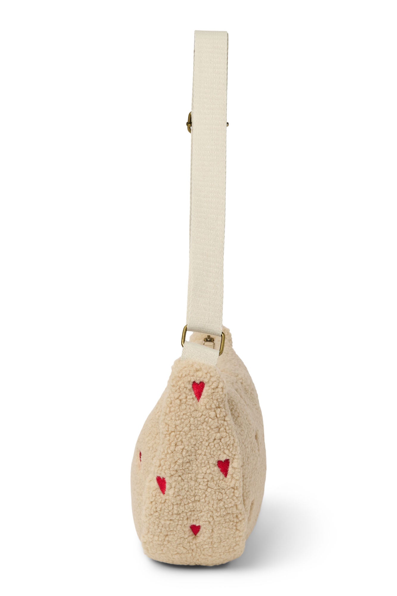 Pearls & Swines Studio Noos - Teddy Fanny Pack - Ecru Hearts - Pearls & Swines