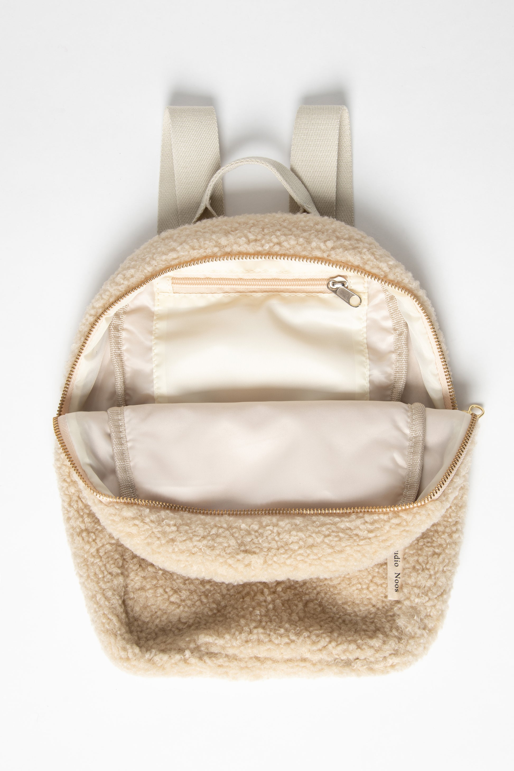 Pearls & Swines Studio Noos - Teddy Mini Backpack - Ecru - Pearls & Swines