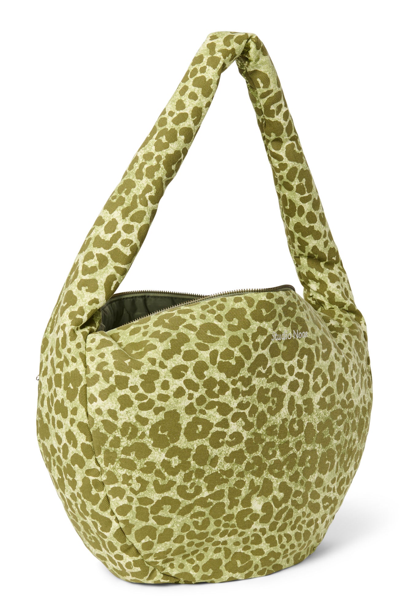 Studio Noos Studio Noos - Cotton Cross Body Bag - Leopard - Pearls & Swines