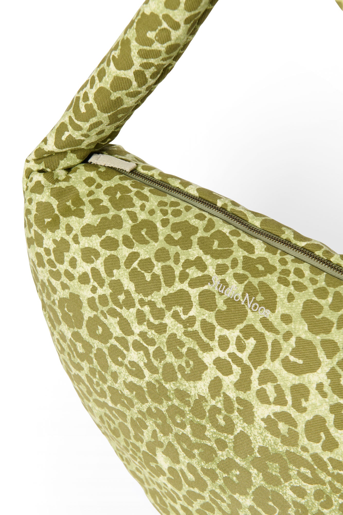 Studio Noos Studio Noos - Cotton Cross Body Bag - Leopard - Pearls & Swines