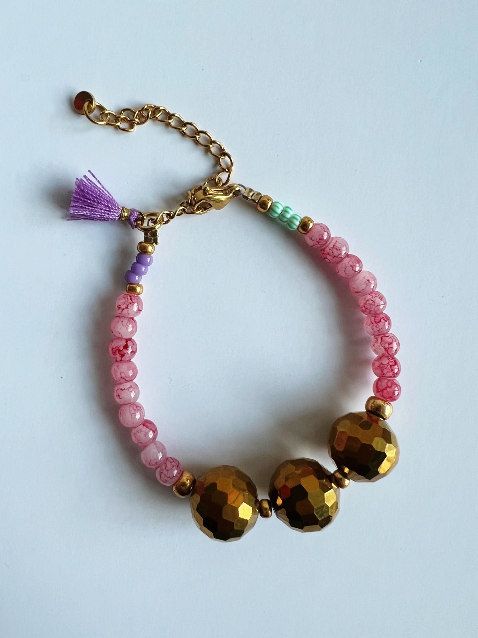 Bymelo Bymelo Bracelet - Disco - Pearls & Swines