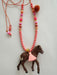 Bymelo Bymelo Animal Necklace - Horse Polly - Pearls & Swines