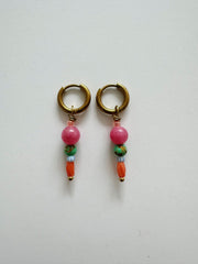 Bymelo Bymelo - Earrings - Multi - Pearls & Swines