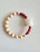 Bymelo Bymelo - Bracelet - White Bunny - Pearls & Swines