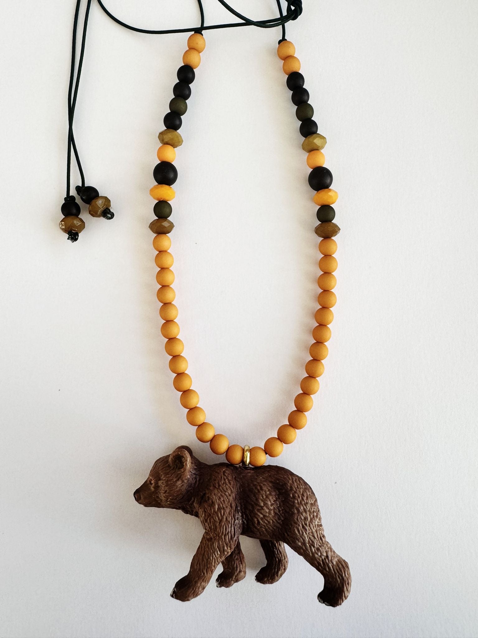 Bymelo Bymelo - Necklace - Bear - Pearls & Swines