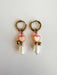 Bymelo Bymelo - Earrings - Heart/Pearl - Pearls & Swines