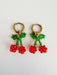 Bymelo Bymelo - Earrings - Cherry - Pearls & Swines