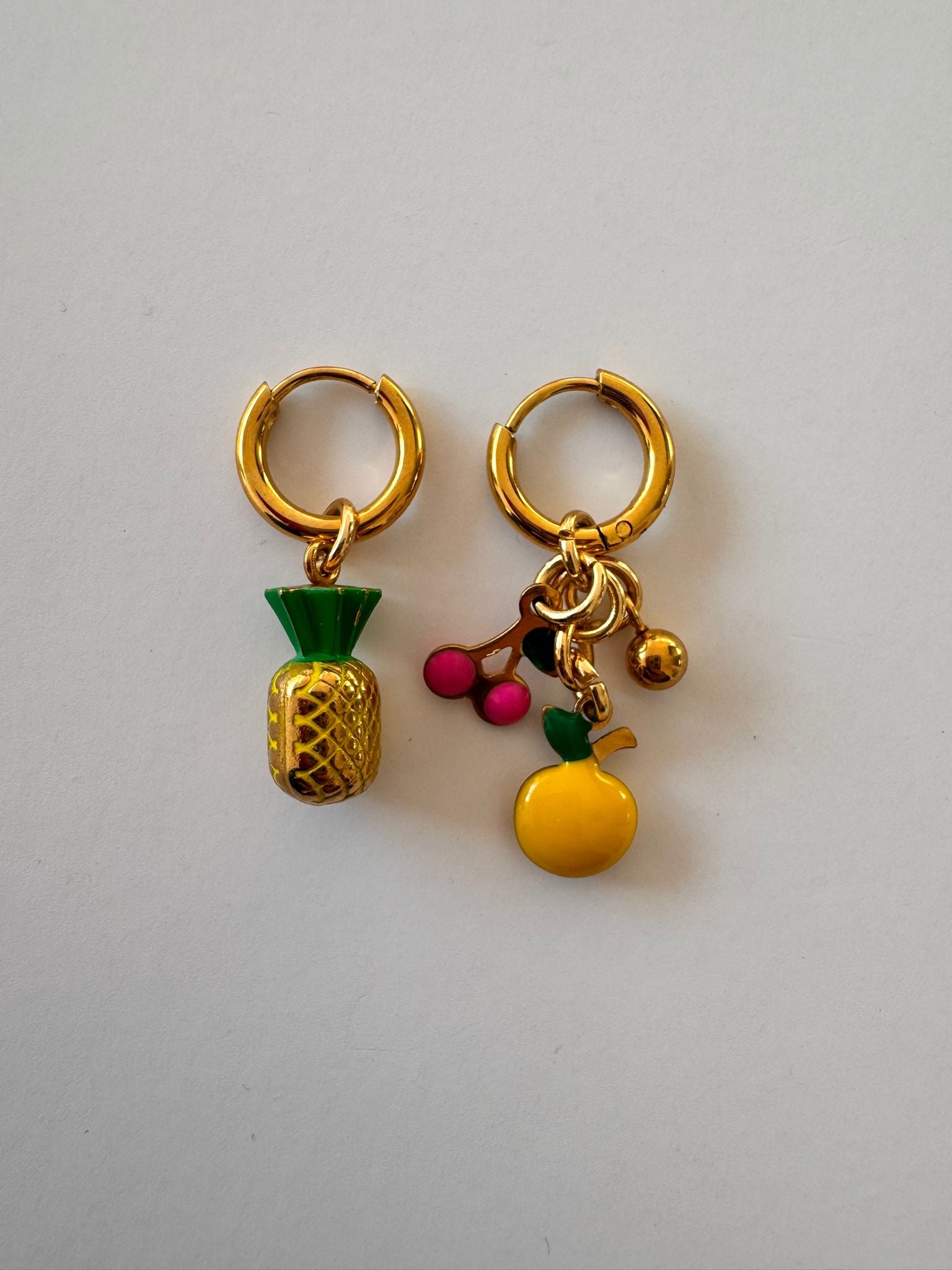 Bymelo Bymelo - Earrings - Fruit - Pearls & Swines