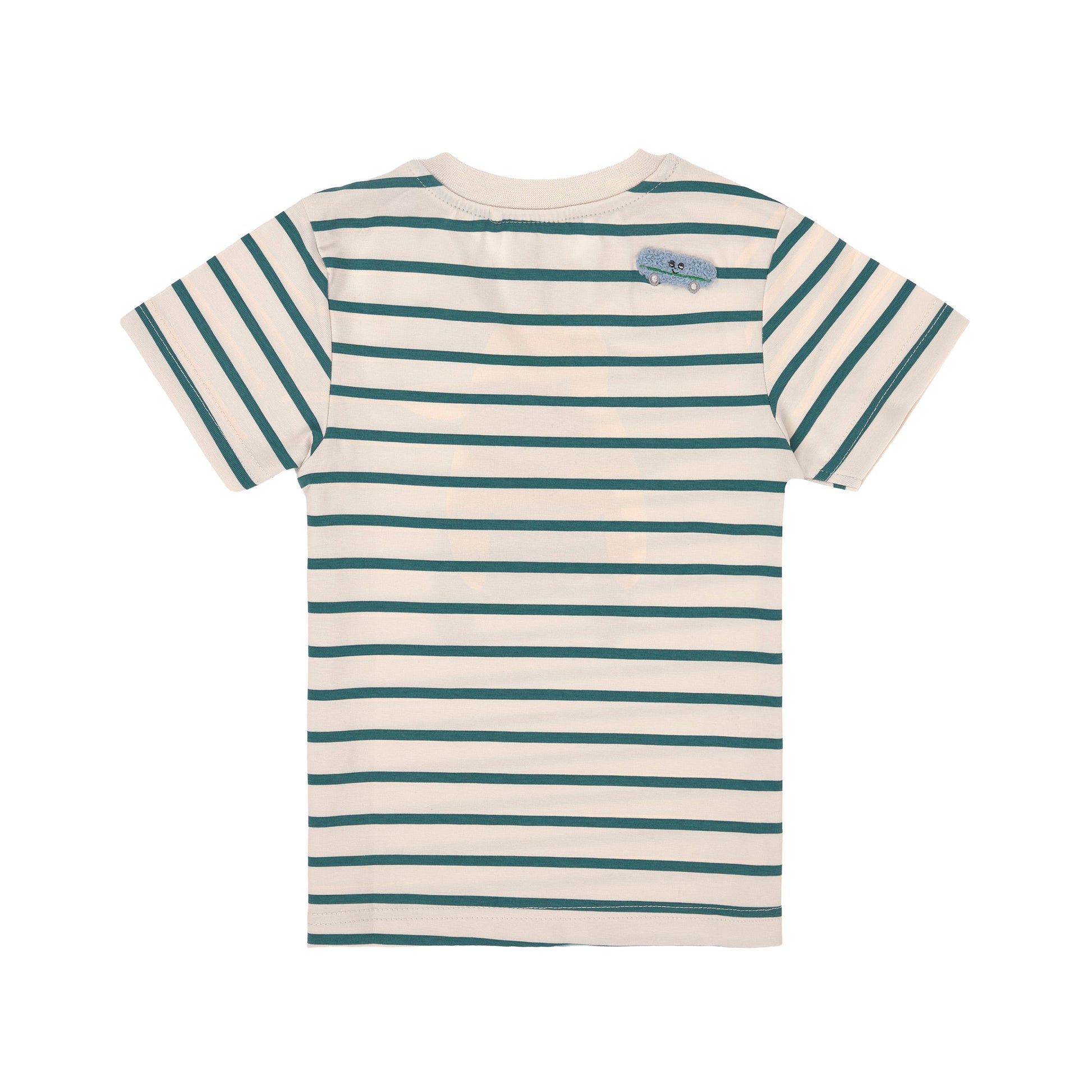 Lässig Lässig - T-shirt Jersey GOTS - Striped Dog - Pearls & Swines