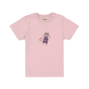 Lässig Lässig - T-shirt Jersey GOTS - Cat Cloud Pink - Pearls & Swines