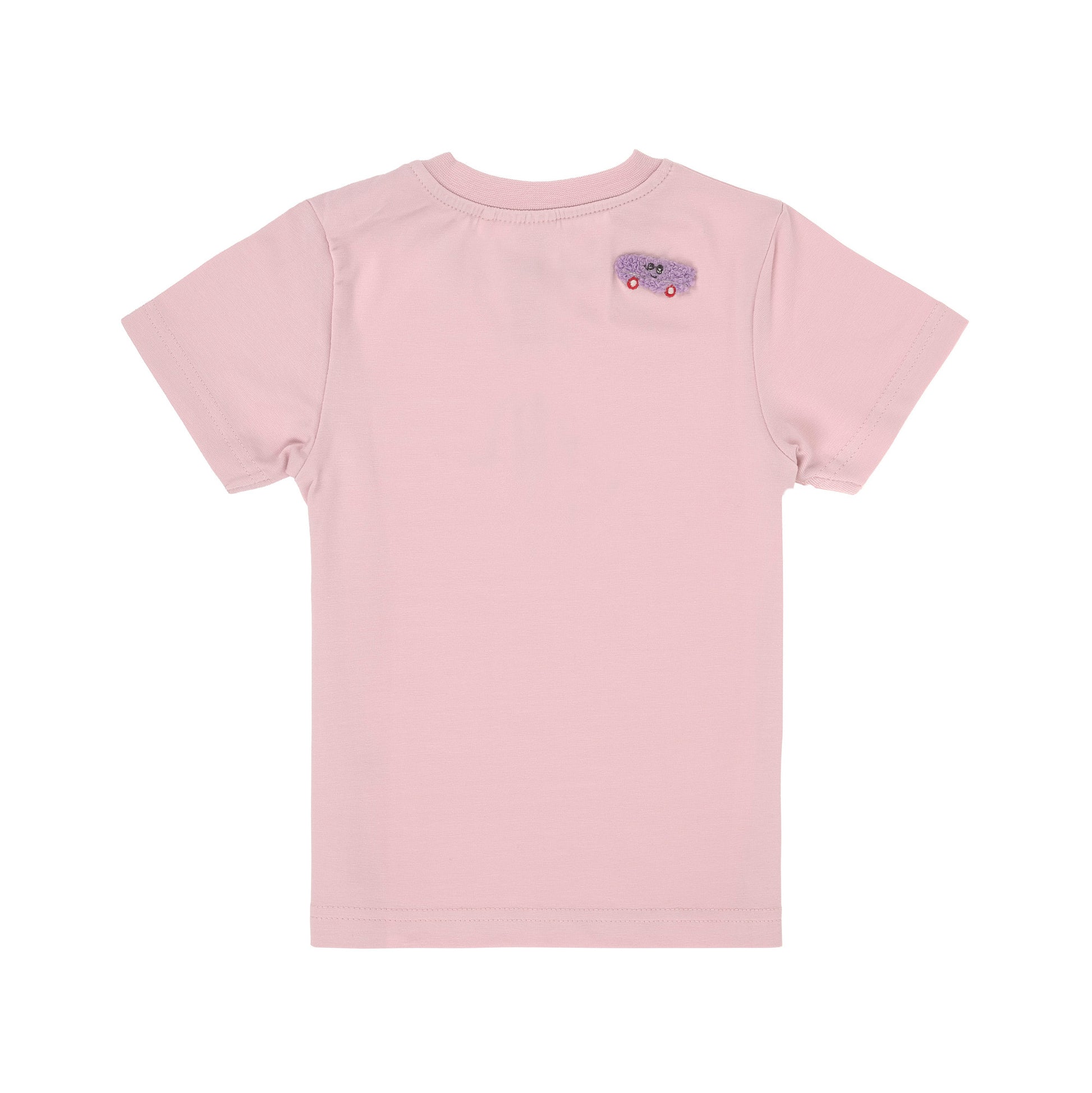 Lässig Lässig - T-shirt Jersey GOTS - Cat Cloud Pink - Pearls & Swines