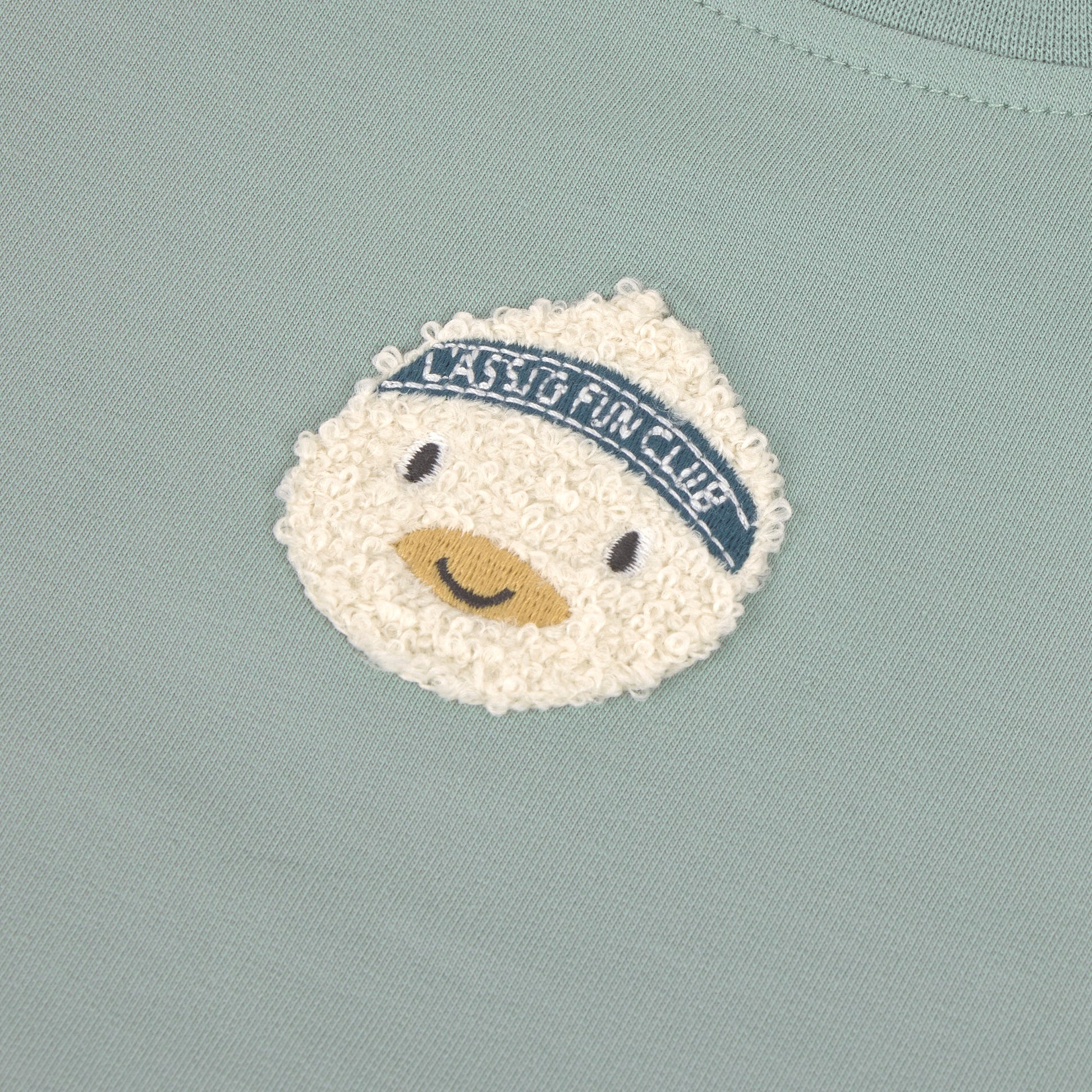 Lässig Lässig - Kids Sweater GOTS - Duck Granite Green - Pearls & Swines