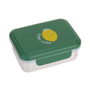Lässig - Lunchbox RVS - Happy Prints Caramel