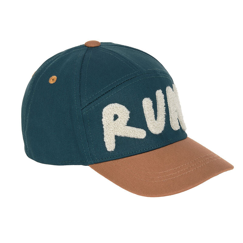 Lässig Lässig Kids Skater Cap Little Gang - Run Brown/Blue - Pearls & Swines