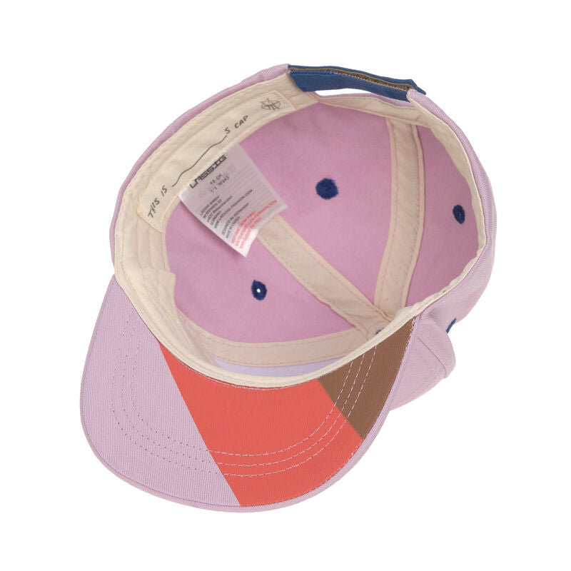 Lässig Lässig Kids Skater Cap Little Gang - Heart Lavender - Pearls & Swines