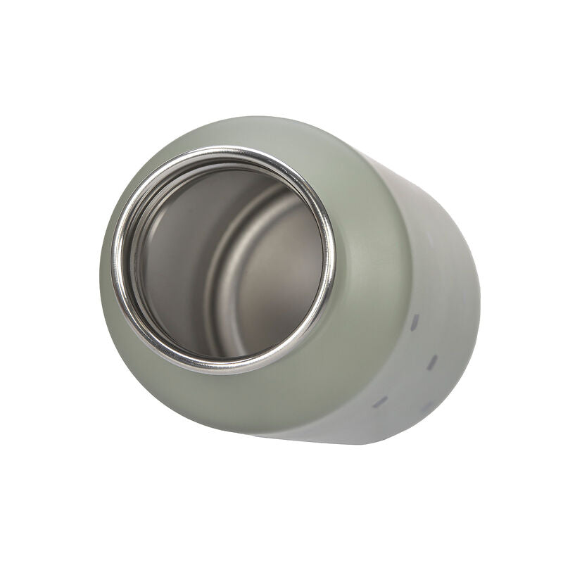 Lässig Lässig - Bottle Stainless Steel - Happy Prints Light Olive - Pearls & Swines