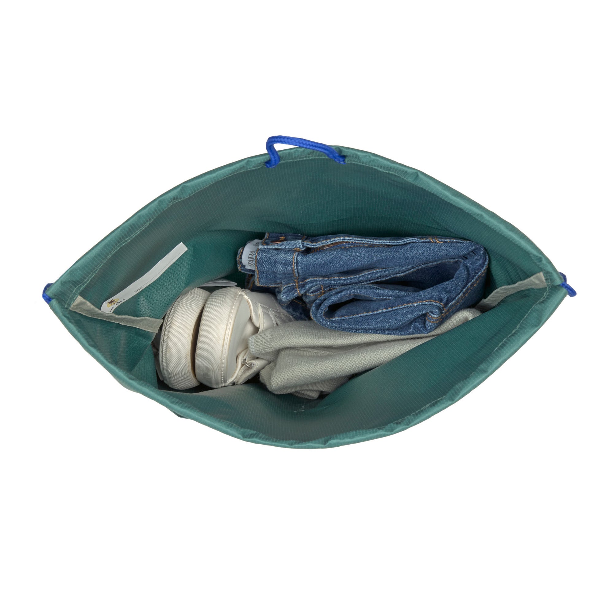 Lässig Lässig Mini String Bag - Little Gang, dark green - Pearls & Swines