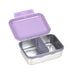 Lässig Lässig Lunchbox Stainless Steel Little Gang - Heart Lilac - Pearls & Swines