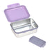 Lässig Lässig Lunchbox Stainless Steel Little Gang - Heart Lilac - Pearls & Swines