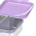 Lässig Lässig Lunchbox Stainless Steel Little Gang - Heart Lilac - Pearls & Swines