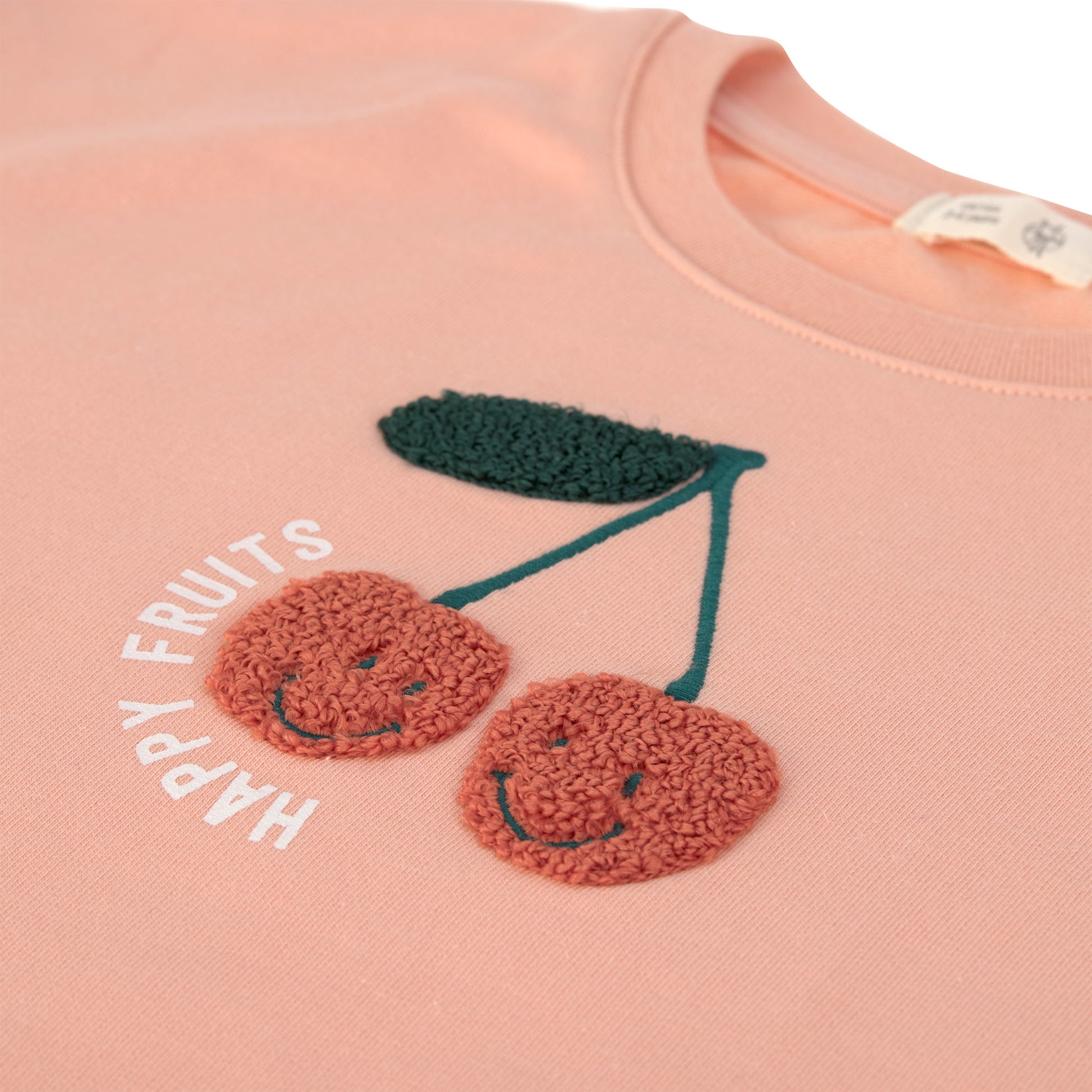 Lässig Lässig - Kids Sweater GOTS - Cherry, peach - Pearls & Swines