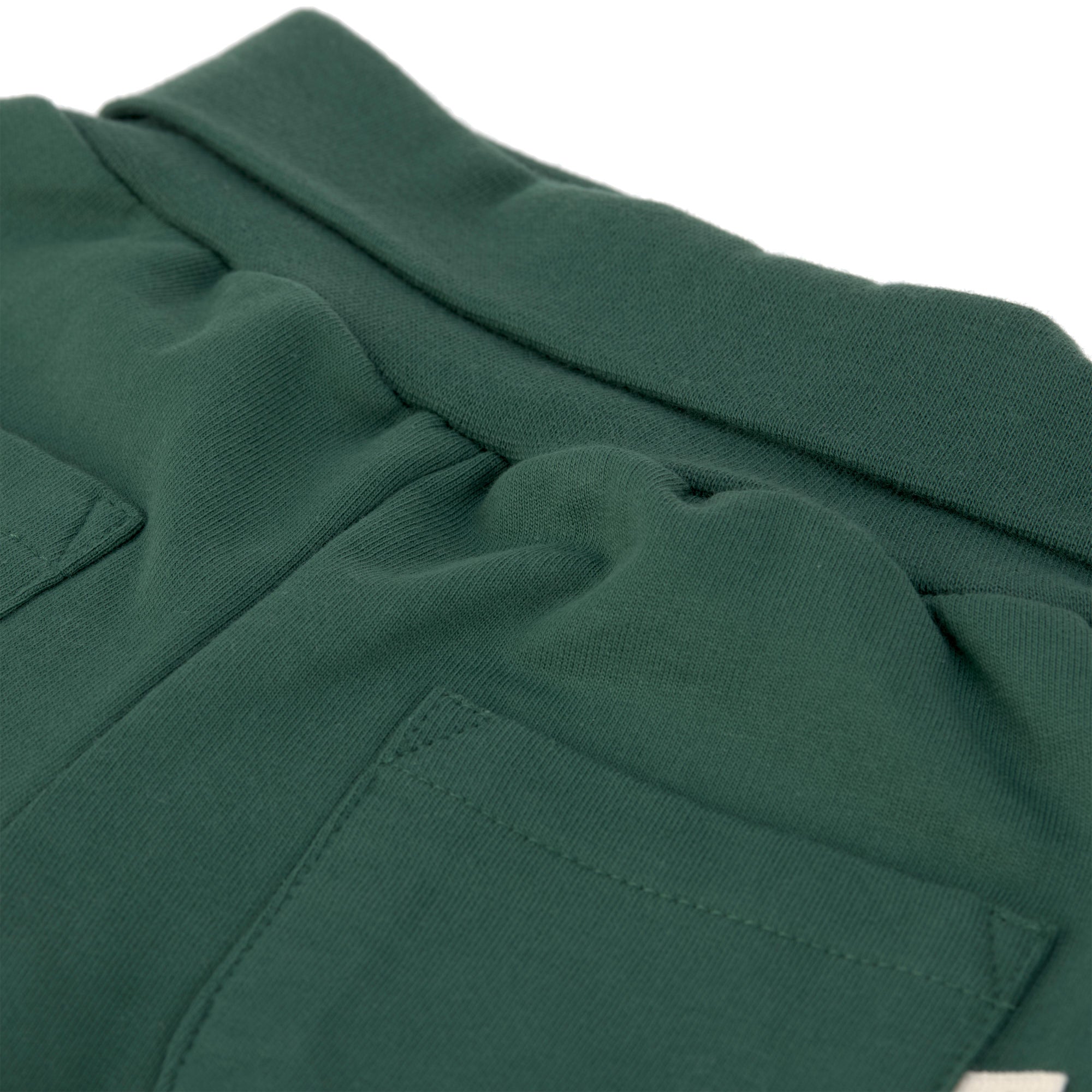 Lässig Lässig - Cargo Pants Waffle GOTS - Dark Green - Pearls & Swines