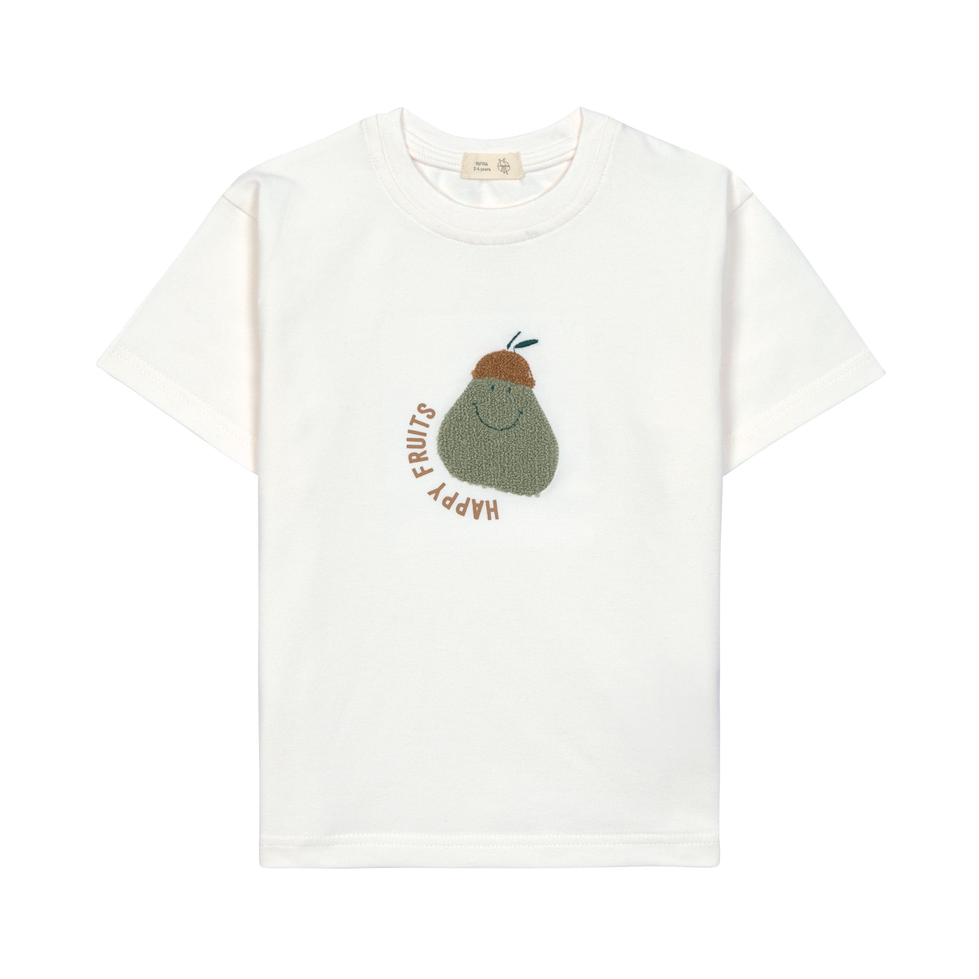 Lässig Lässig - T-shirt GOTS - Pear, milky - Pearls & Swines