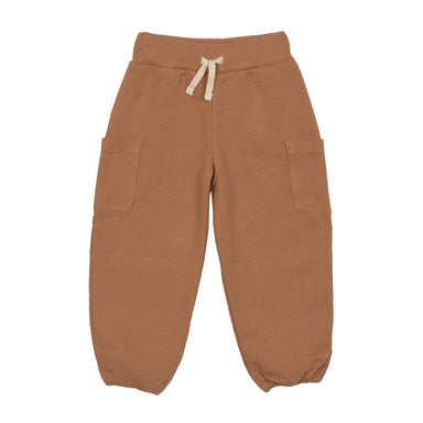 Lässig Lässig - Cargo Pants Waffle GOTS - Caramel - Pearls & Swines