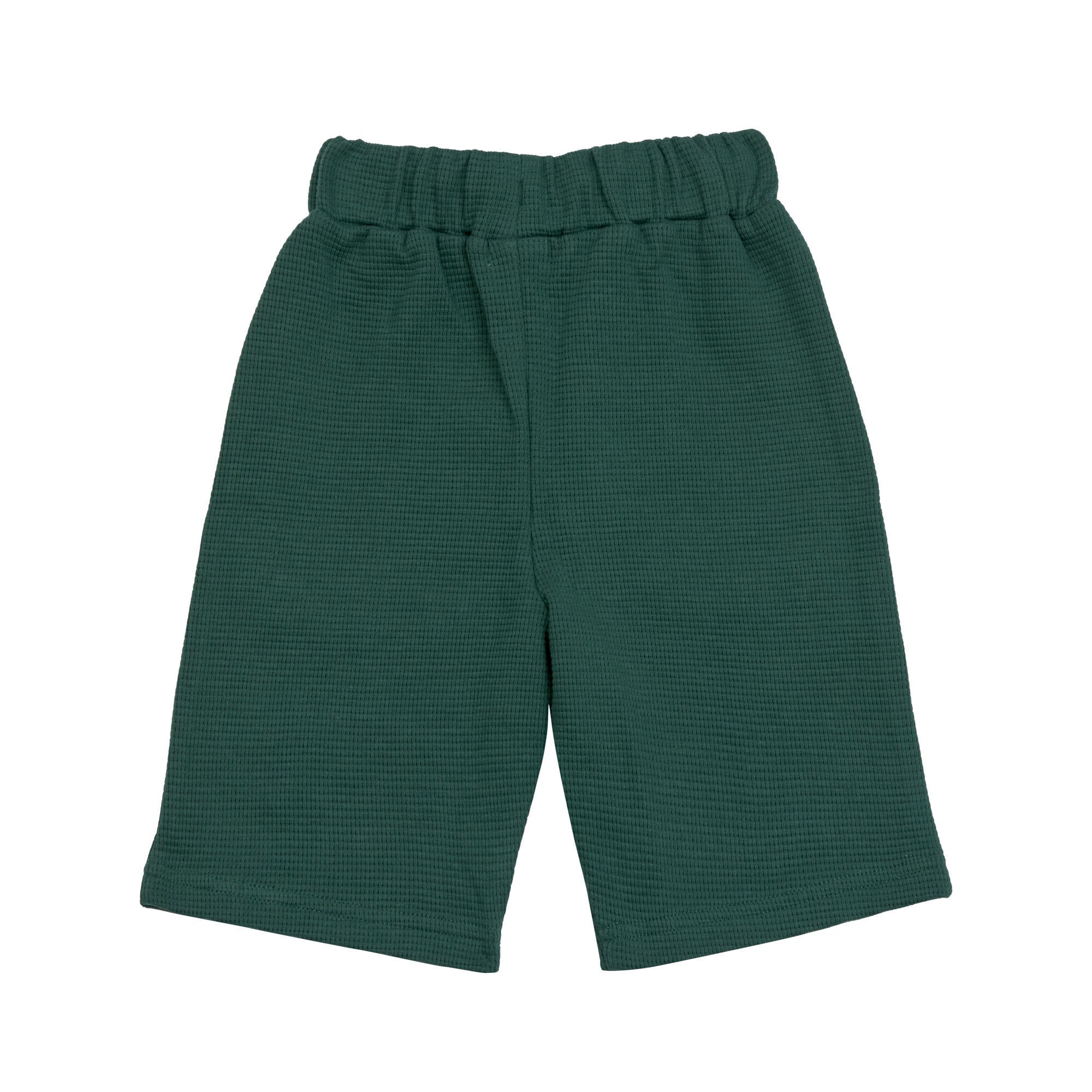Lässig Lässig - Shorts Waffle GOTS - Dark Green - Pearls & Swines