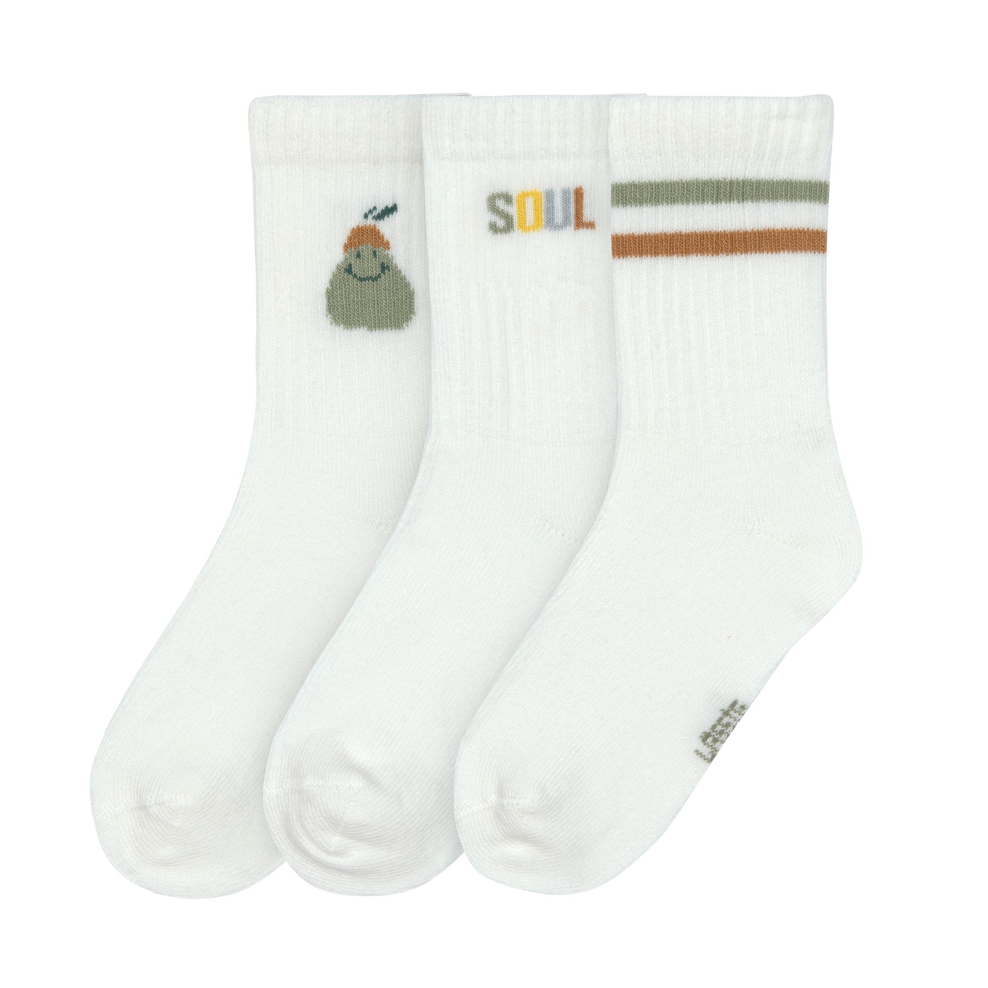 Lässig Lässig - Tennis Socks Kids (3 pcs) - Little Gang, Pear - Pearls & Swines