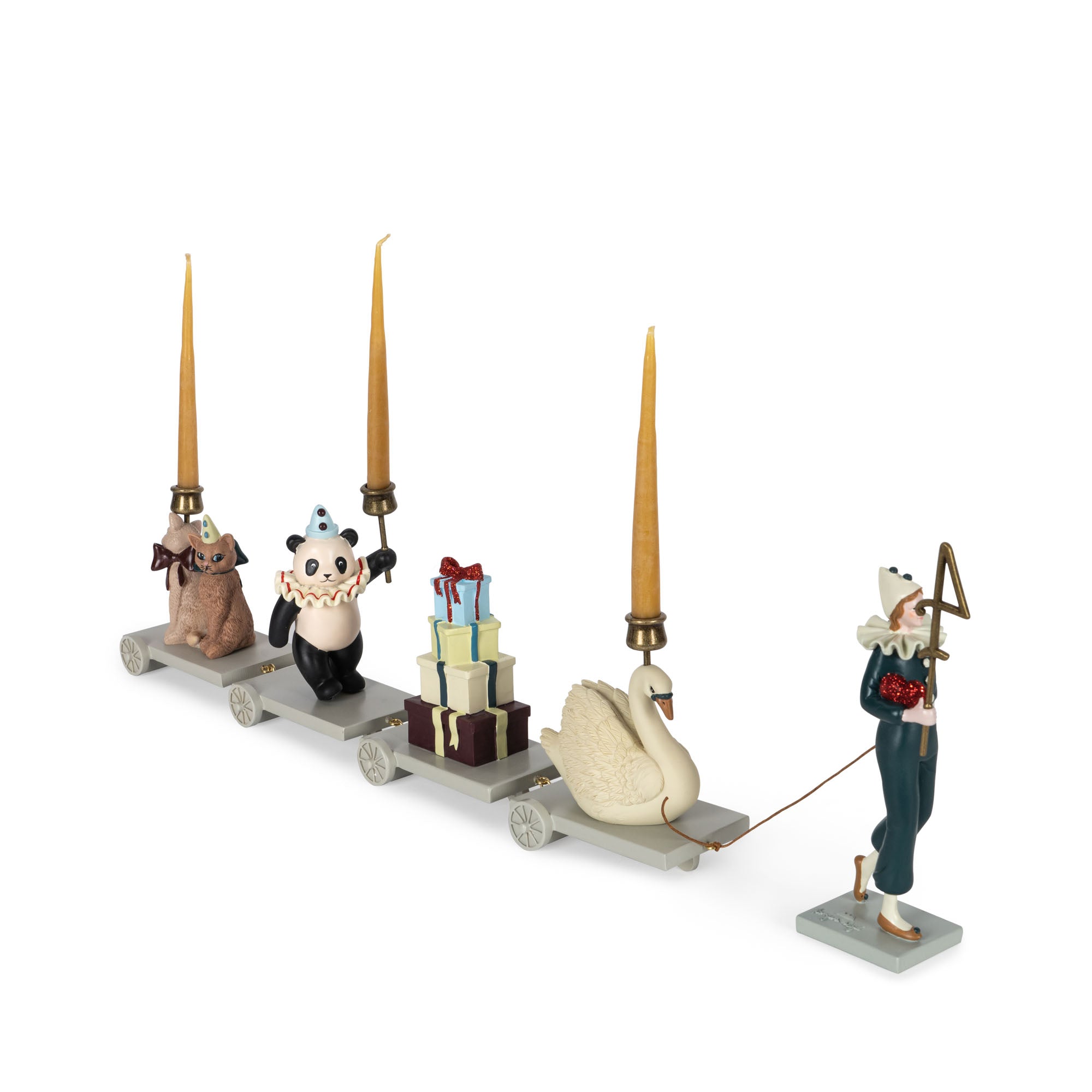 Konges Sløjd Konges Sløjd Birthday Train - Clown Coeur - Pearls & Swines