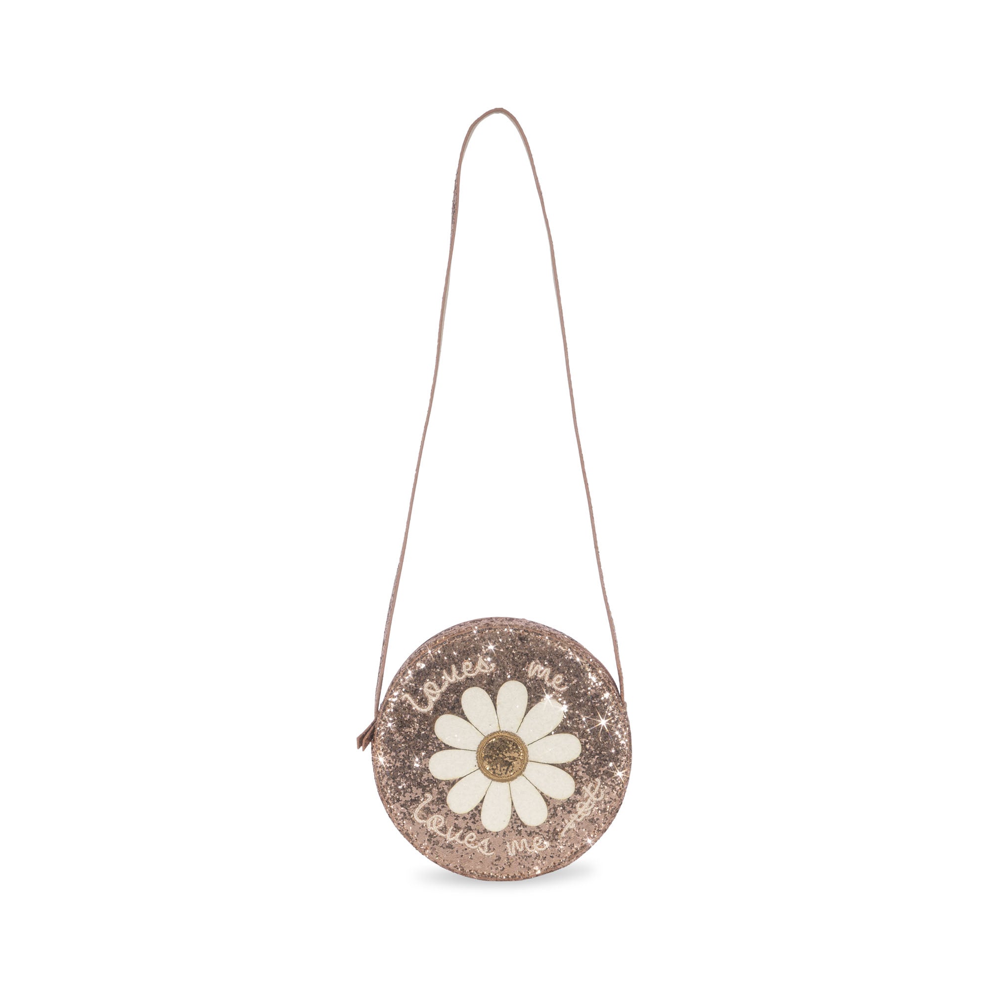 Konges Sløjd Konges Sløjd Daisy Shoulder Bag - Cameo Rose Glitter - Pearls & Swines