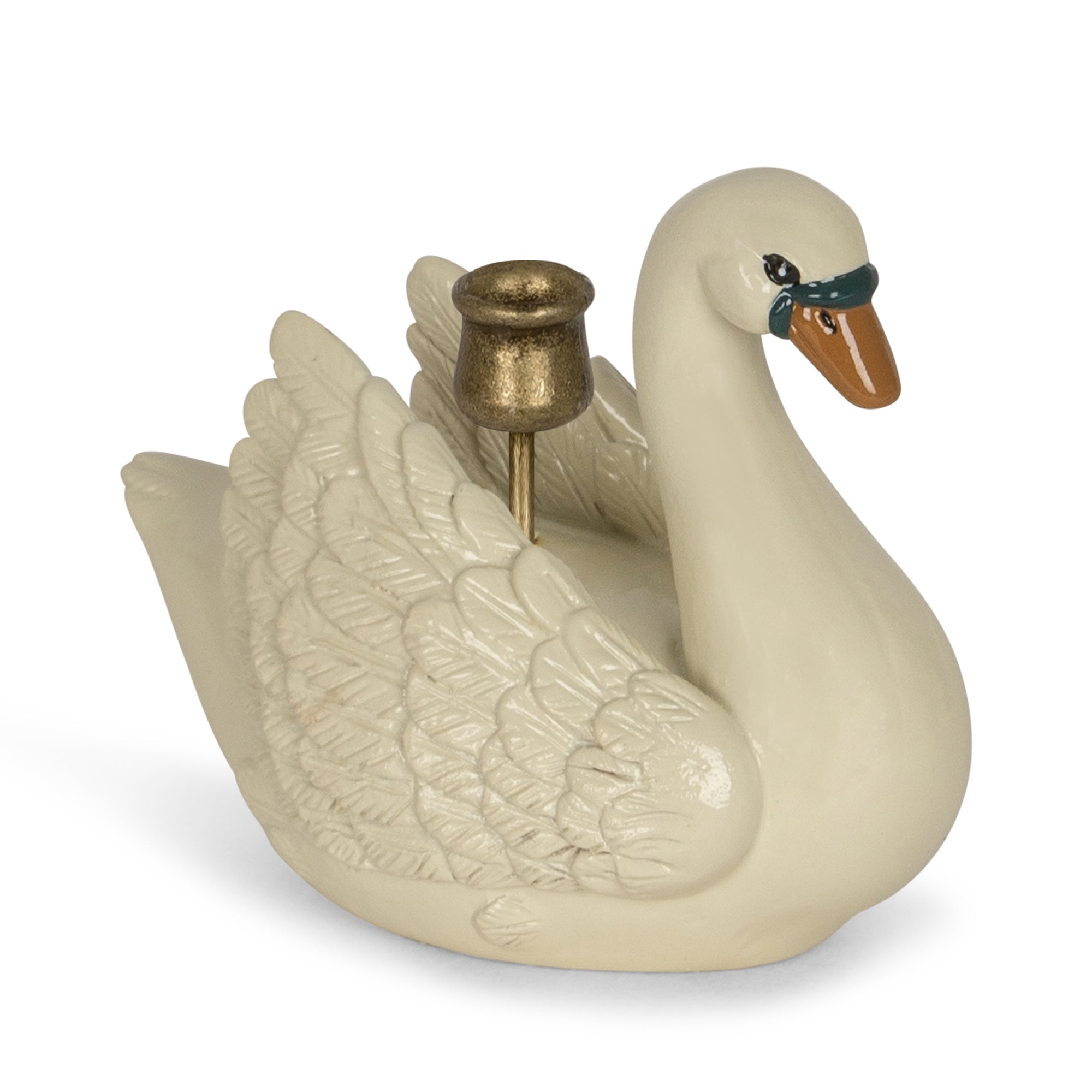 Konges Sløjd Konges Sløjd Swan Candle Holder - Pearls & Swines